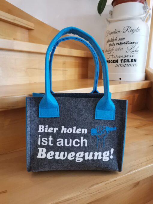 Bier holen ist auch Bewegung