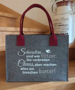 Schwestern sind wie Glitzer...