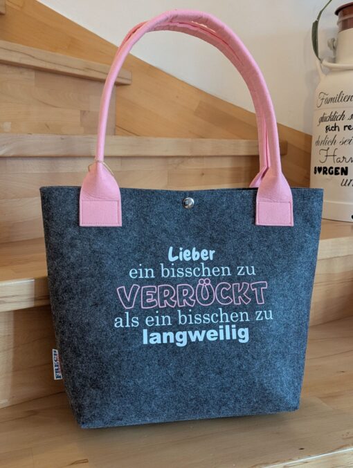 Lieber ein bisschen verrückt...