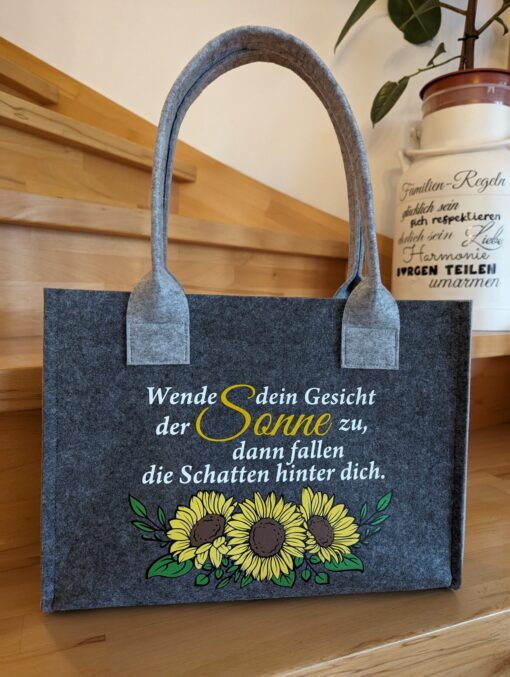 Wende dein Gesicht der Sonne zu...