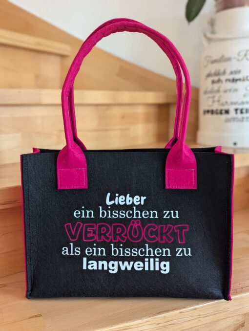 Lieber ein bisschen zu verrückt...