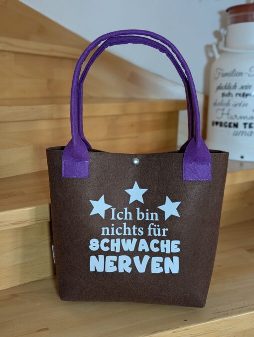 Ich bin nichts für schwache Nerven