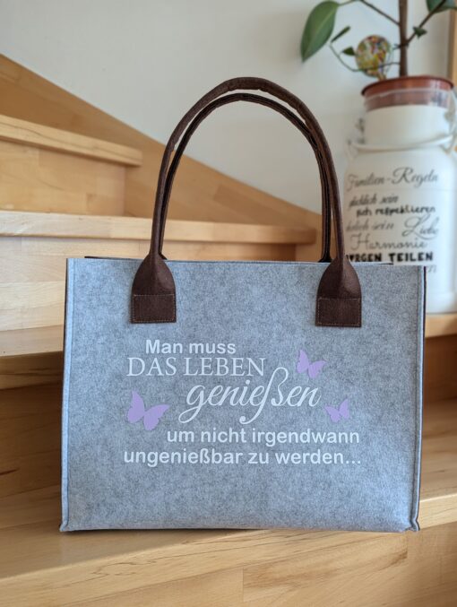Man muss das Leben genießen...