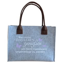 Man muss das Leben genießen...