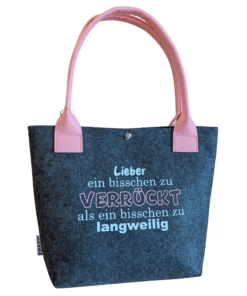 Lieber ein bisschen verrückt...