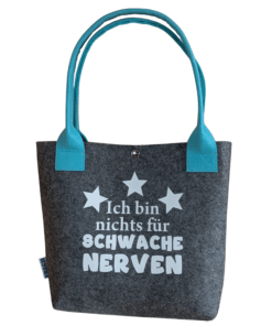 Ich bin nichts für schwache Nerven