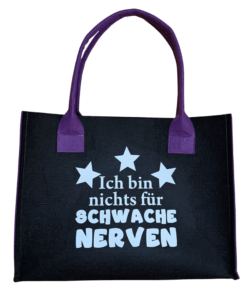 Ich bin nichts für schwache Nerven