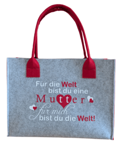 Für die Welt bist du eine Mutter...